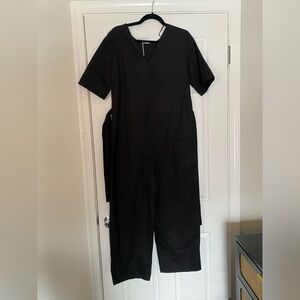 COS black jumpsuit